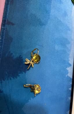 image-Fashion Jewelry Women's Earrings Hanging Vintage Dragonfly Pendant Earring Boho Chakra Blue Moonstone Drop Earrings For Women Wedding Charm Ethnic Jewellery