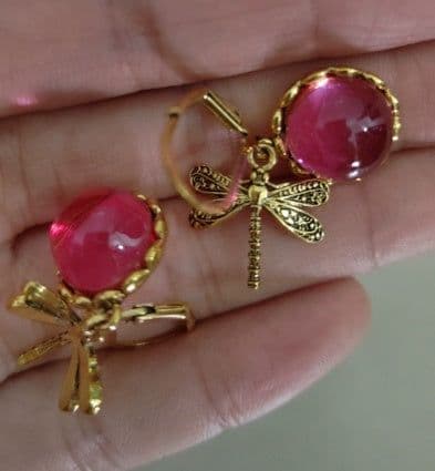 image-Fashion Jewelry Women's Earrings Hanging Vintage Dragonfly Pendant Earring Boho Chakra Blue Moonstone Drop Earrings For Women Wedding Charm Ethnic Jewellery