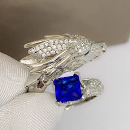 image-Fashion Jewelry Full Diamond Tyrannosaurus Rex Ring