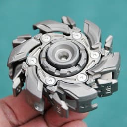 image-Stainless Steel Restless Fingertip Gyro Decompression Toy