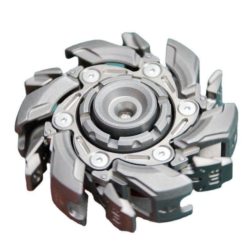 image-Stainless Steel Restless Fingertip Gyro Decompression Toy