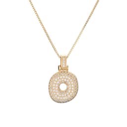 image-Clavicle Chain Copper Micro Inlaid Zircon 26 Letter Pendant Necklace For Women's Birthday Jewelry Gifts