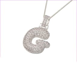 image-Clavicle Chain Copper Micro Inlaid Zircon 26 Letter Pendant Necklace For Women's Birthday Jewelry Gifts