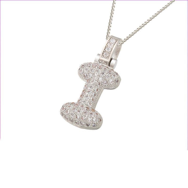 image-Clavicle Chain Copper Micro Inlaid Zircon 26 Letter Pendant Necklace For Women's Birthday Jewelry Gifts