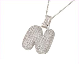 image-Clavicle Chain Copper Micro Inlaid Zircon 26 Letter Pendant Necklace For Women's Birthday Jewelry Gifts