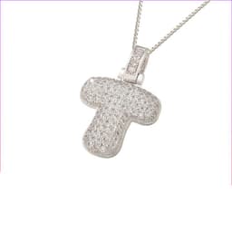 image-Clavicle Chain Copper Micro Inlaid Zircon 26 Letter Pendant Necklace For Women's Birthday Jewelry Gifts