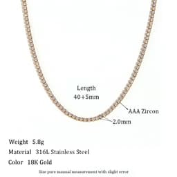 image-Stainless Steel Fashion Simple Bracelet Necklace Ornament