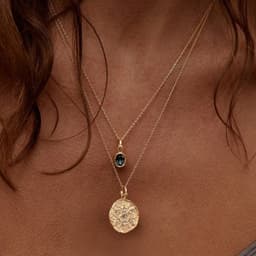 image-Stainless Steel Twelve Birthday Stone Necklace 12 Birthday Stone Love Pendant Moon Stone Women's Gift Jewelry
