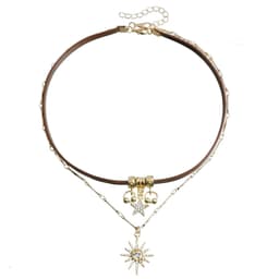 image-Vintage Sunflower Stars Necklace Women's Personalized Pendant Necklace Fashion Jewelry