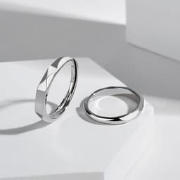 image-S925 Sterling Silver Rings By Light Reflect Show Surprise Love Pattern Surface Hidden New Jewelry Romantic Party Gift Wedding Engagement