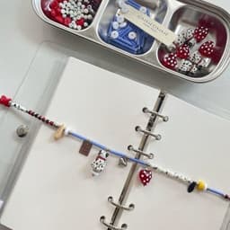 image-Simple Contrast Color Childlike Colorful Beaded Necklace