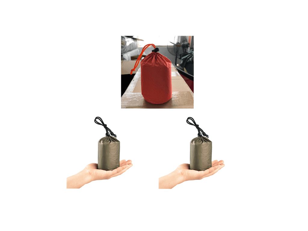 image-Outdoor PE Aluminum Film Emergency Sleeping Bag Reflective Tent