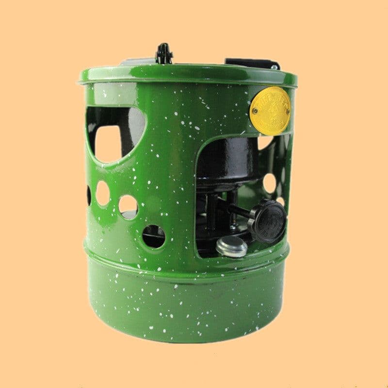 image-Retro Nostalgic Portable Household Small Hot Pot Outdoor Picnic Stove