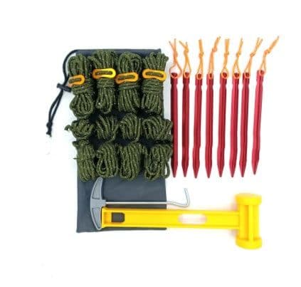 image-Outdoor Canopy Camping Poleless Tent Hammock Awning Camping Mat Shelter Sunshade Protection
