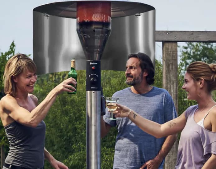 image-Outdoor Party Heat Concentrating Reflector Courtyard Heat Concentrating Reflector