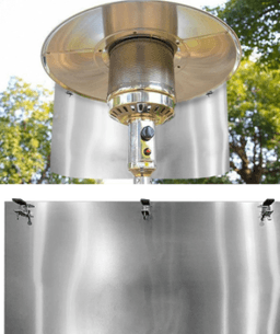 image-Outdoor Party Heat Concentrating Reflector Courtyard Heat Concentrating Reflector