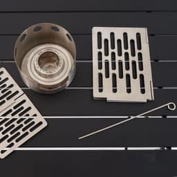 image-Outdoor Picnic Simple Portable Mini Barbecue Grill Grill Plate Stainless Steel Folding Grill Grill Grill