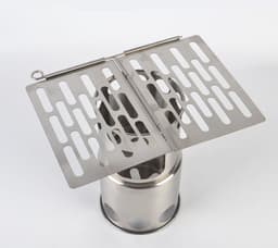 image-Outdoor Picnic Simple Portable Mini Barbecue Grill Grill Plate Stainless Steel Folding Grill Grill Grill
