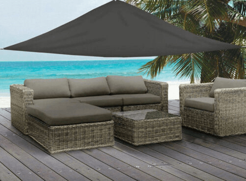 image-Outdoor Waterproof And Anti-Ultraviolet Sunshade Sail Triangle Sunshade Outdoor Awning Garden Terrace Swimming Pool Awning