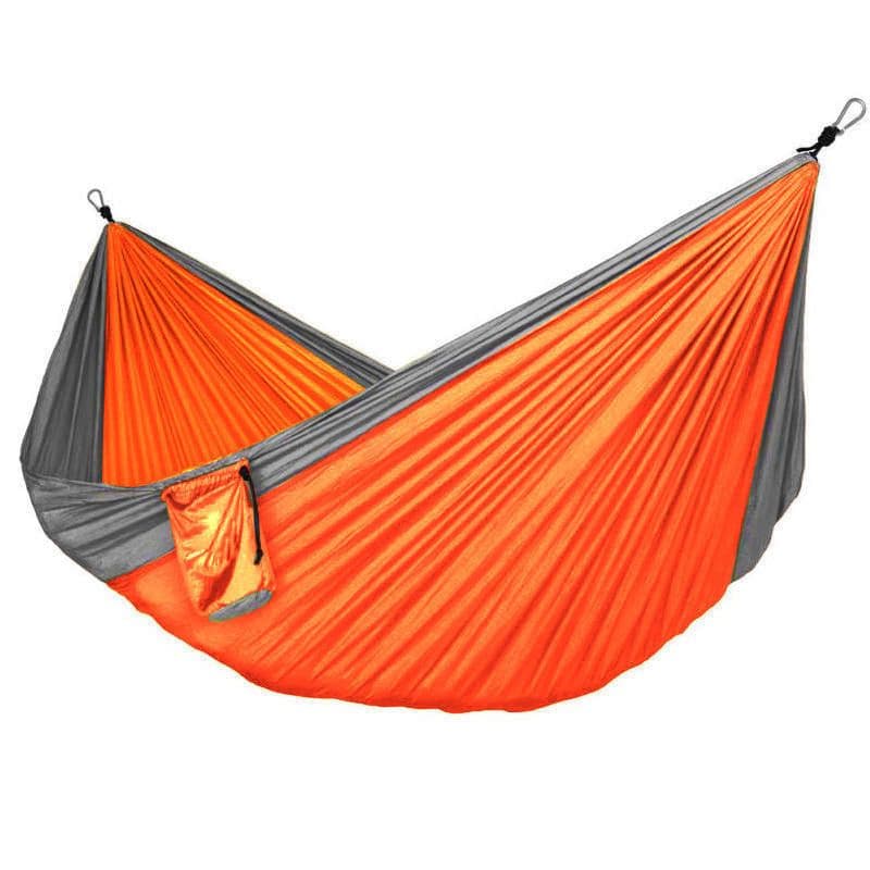 image-Automatic Mosquito Net Anti-Rollover Hammock Parachute Cloth Hammock Nylon Hammock Outdoor Hammock Strap Swing Hanging Chair