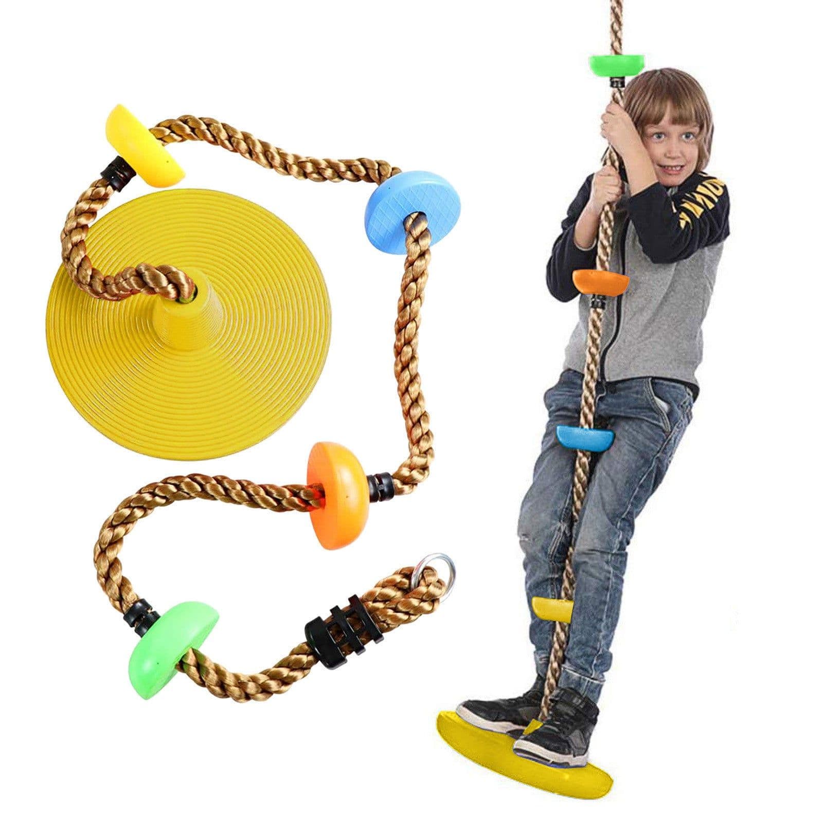 image-Plastic Children's Swing Play Equipment Outdoor Kid Toy Set Accessories