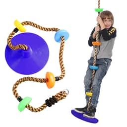 image-Plastic Children's Swing Play Equipment Outdoor Kid Toy Set Accessories