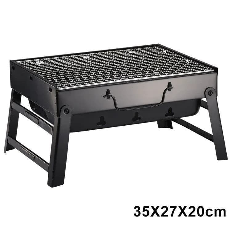 image-Charcoal Barbecue Rack Outdoor Folding Portable Barbecue Grill Gift