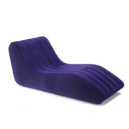 image-Flocking Inflatable Lazy Sofa Inflatable Adult Sofa Recliner