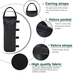 image-Portable Outdoor Tent Single-tube Sandbag Bag