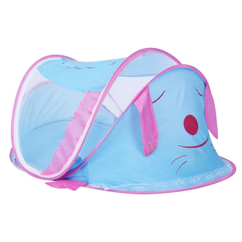image-Bracket Music Small Yurt Baby Child Bed Mosquito Net 0-2 Years Old Baby Puppy Mosquito Net
