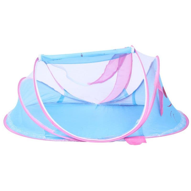 image-Bracket Music Small Yurt Baby Child Bed Mosquito Net 0-2 Years Old Baby Puppy Mosquito Net