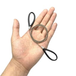 image-Short Stainless Steel Wire Saw Holster Pull Ring Does Not Hurt The Hand Life-saving Saw