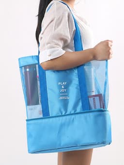image-Outdoor Travel Picnic Bag Lunch Bag Portable Insulation Bag