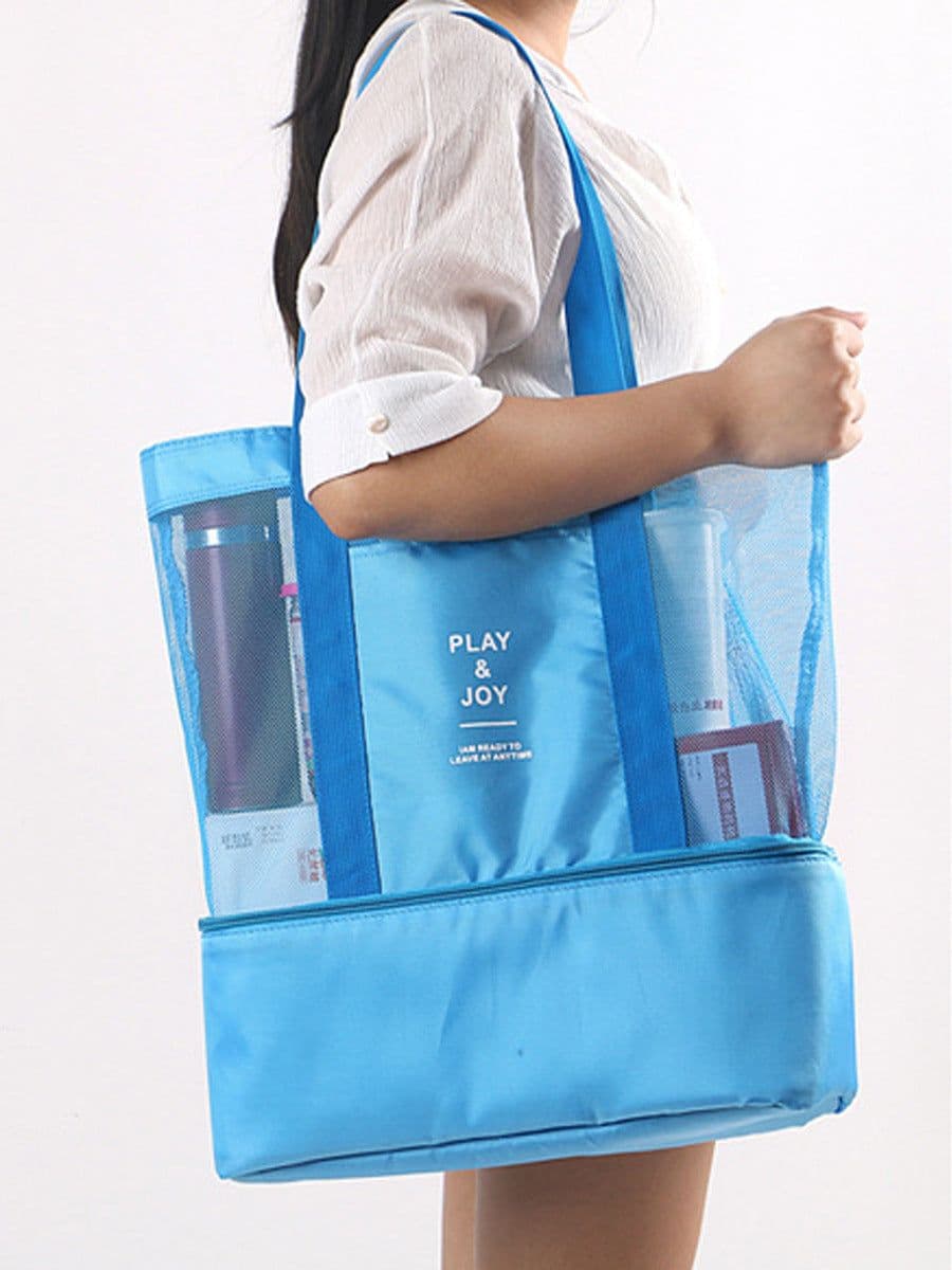 image-Outdoor Travel Picnic Bag Lunch Bag Portable Insulation Bag