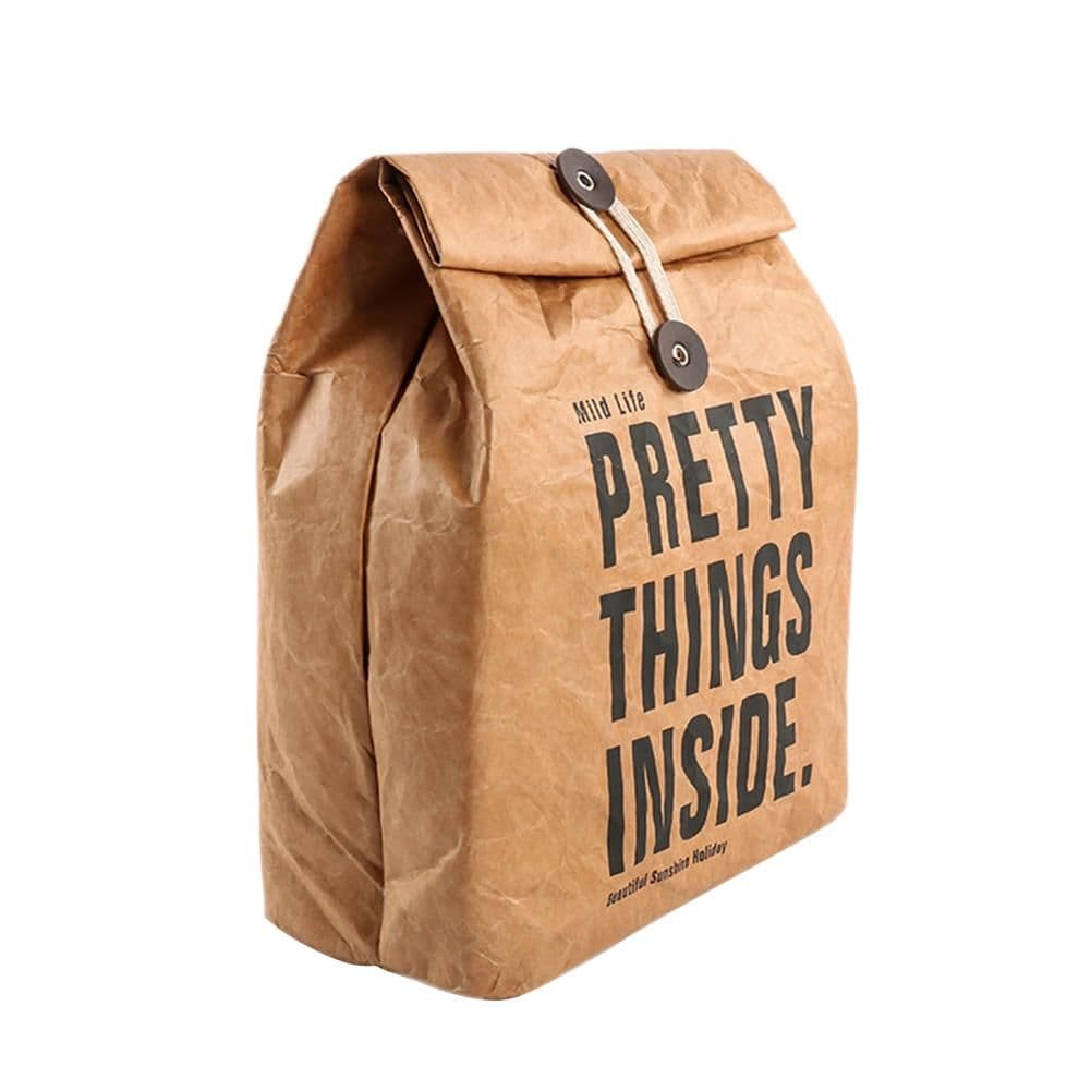 image-Manufacturer-made Thermal Insulation Kraft Paper Dupont Paper Picnic Bread Bag