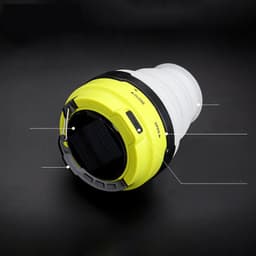 image-Solar Silicone Multifunctional Camping Light