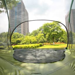 image-Self-Driving Tour Camping Hammock Mosquito Net Suspended Tent Aluminum Pole Waterproof Ultralight Hanging Tree Tent