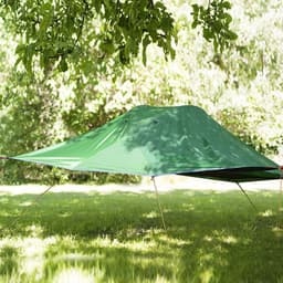 image-Self-Driving Tour Camping Hammock Mosquito Net Suspended Tent Aluminum Pole Waterproof Ultralight Hanging Tree Tent