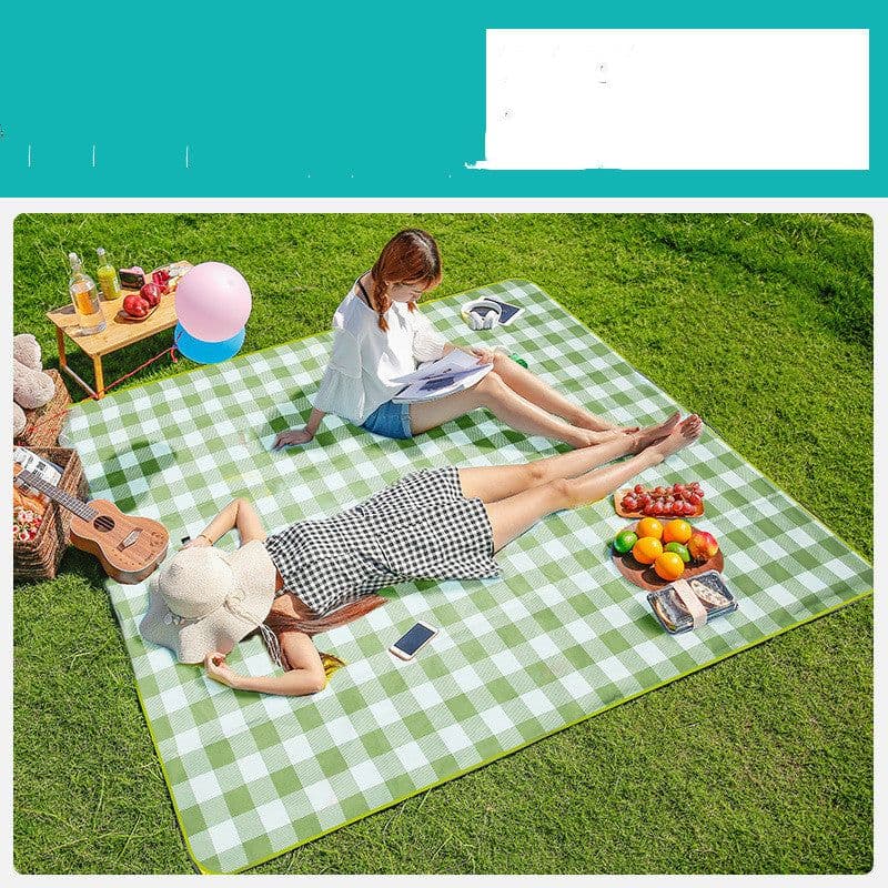 image-Machine Washable Floor Mat Waterproof Padded Ultrasonic Mat Picnic Cloth