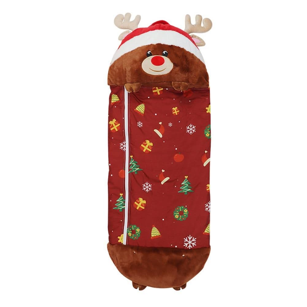 image-Air Conditioning Sleeping Bag Children's Cartoon Plush Big Children's Pillow