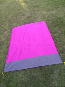 image-Customized LOGO Outdoor Camping Nylon Pocket Picnic Mat