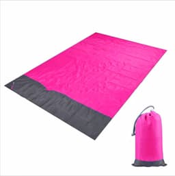 image-Customized LOGO Outdoor Camping Nylon Pocket Picnic Mat
