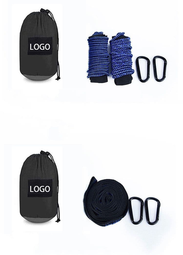 image-Outdoor Nylon Parachute Cloth Hammock Leisure Swing Chair