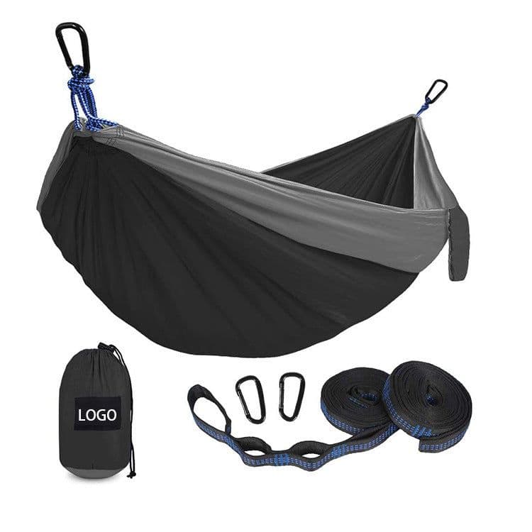 image-Outdoor Nylon Parachute Cloth Hammock Leisure Swing Chair