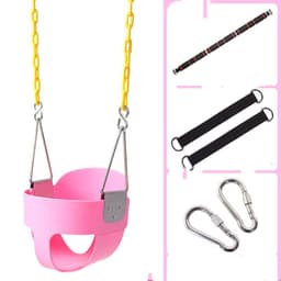 image-Children's Basket Indoor And Outdoor Training Pet Seat Swing