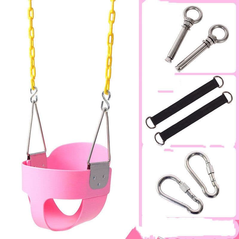 image-Children's Basket Indoor And Outdoor Training Pet Seat Swing
