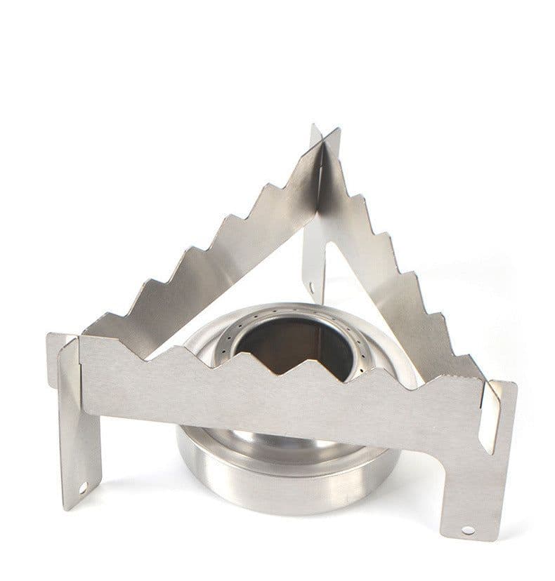 image-Outdoor Picnic Portable Small Simple Alcohol Stove Bracket 3 Pieces