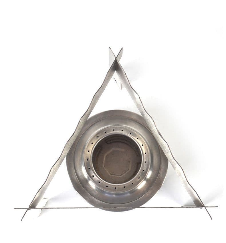image-Outdoor Picnic Portable Small Simple Alcohol Stove Bracket 3 Pieces