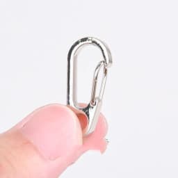 image-Spring Quick-hanging Buckle Key Ring Umbrella Cord Tail Equipment Alloy
