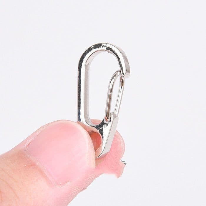 image-Spring Quick-hanging Buckle Key Ring Umbrella Cord Tail Equipment Alloy